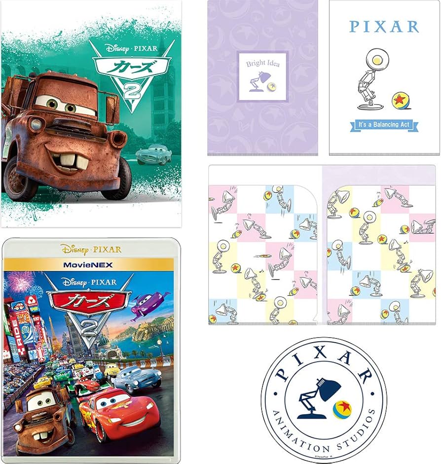 カーズ　カーズ2  DVD&ブルーレイ セット　新品未開封　アウターケース仕様 Amazon.co.jp: カーズ2 DVD+ブルーレイセット [Blu-ray